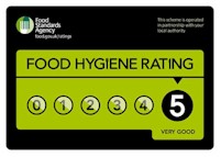 Food hygiene rating 5