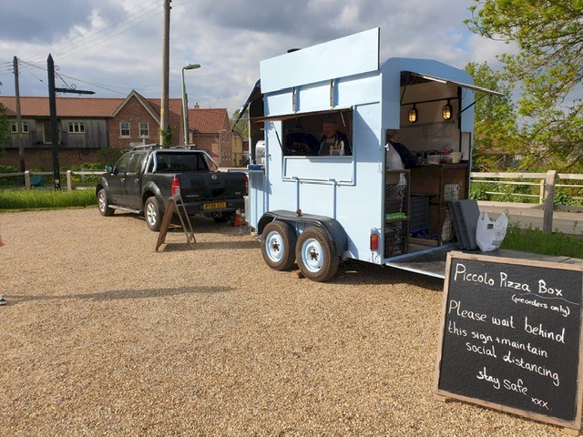 converted vintage horse box
